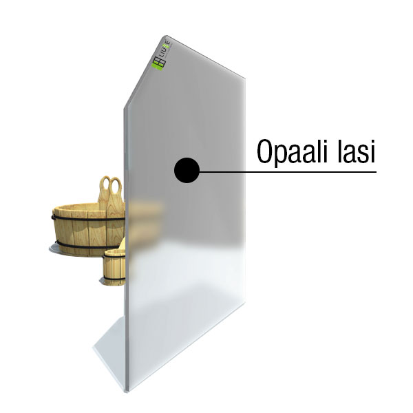 Tekninen kuva ovi Liune Lämpö lasi opaali LD11