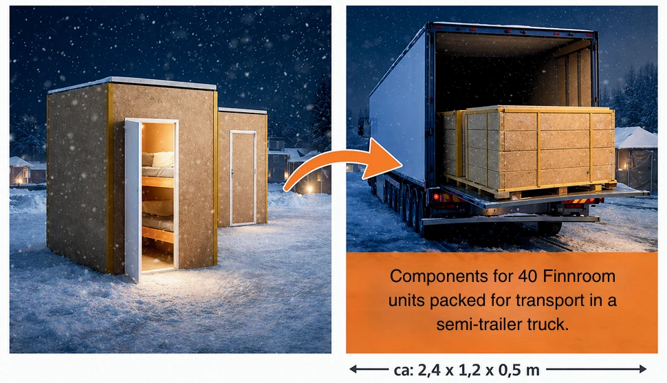 Finnroom logistics