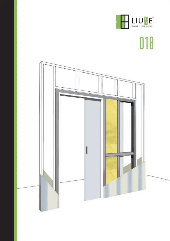 Liune Door Calm D18 sound insulation door