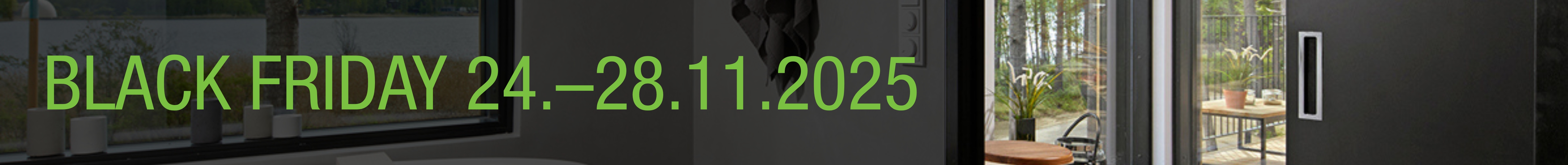 Black friday alennus 2025