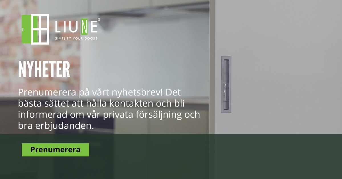 Prenumerera på vårt nyhetsbrev! Det bästa sättet att hålla kontakten och bli informerad om vår privata försäljning och bra erbjudanden.