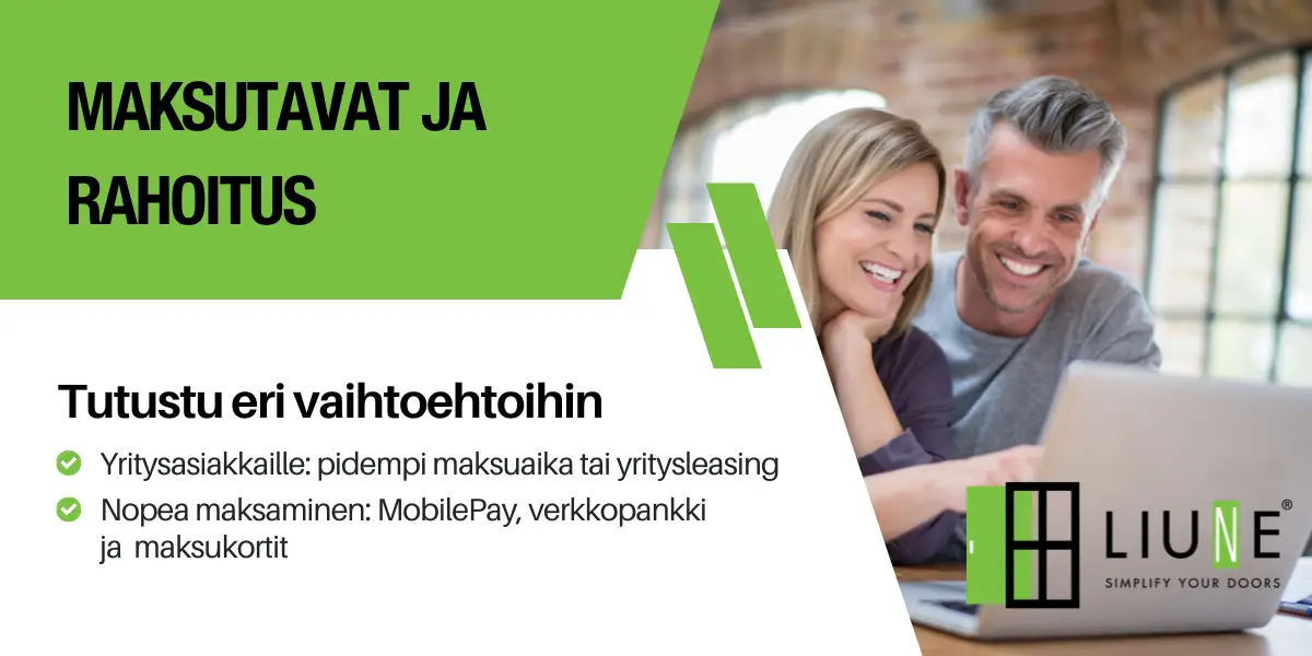 Pidempi maksuaika yrityksille ja nopea maksaminen