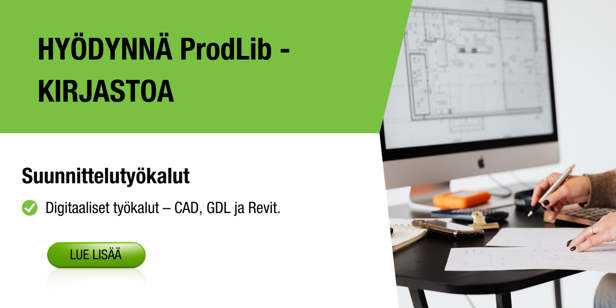 Liune ProdLib kirjastosta l&ouml;yd&auml;t suunnitteluty&ouml;kalut