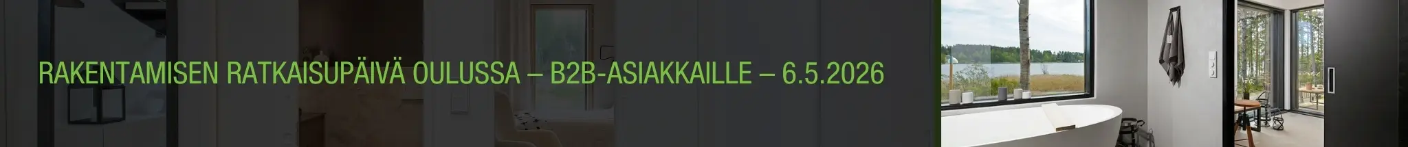 Rakentamisen ratkaisu banneri